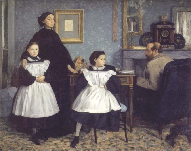 Edgar Degas the bellelli family Germany oil painting art